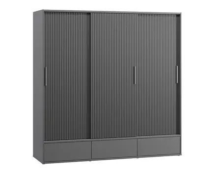 Шкаф-купе Беррингтон-3.1-207-210 Grafit