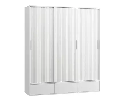 Шкаф-купе Беррингтон-3.1-207-240 Milk