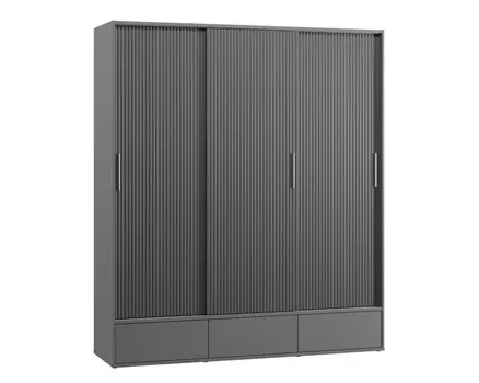 Шкаф-купе Беррингтон-3.1-207-240 Grafit