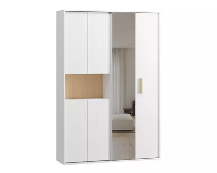 Шкаф-купе Бладвен-140-210 White Plywood