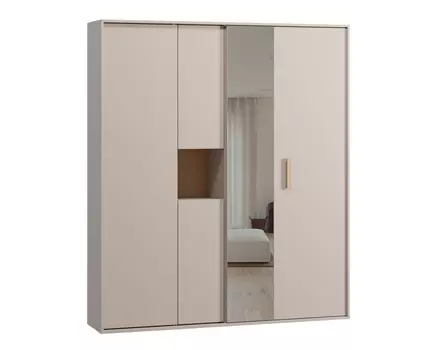 Шкаф-купе Бладвен-180-210 Latte Oak