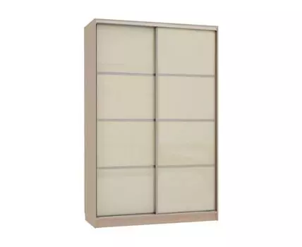 Шкаф-купе Колорадо 2 (231, 60 см, Прямые, Бежевый, 150 см)