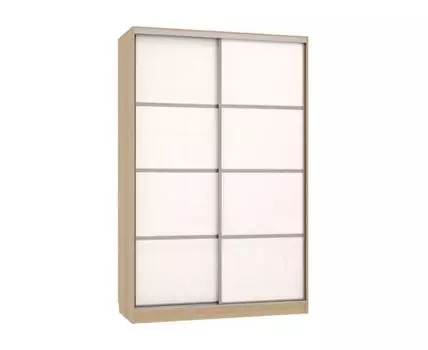 Шкаф-купе Колорадо 2 (231, 60 см, Прямые, Белый, 150 см)