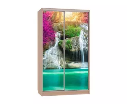 Шкаф-купе Колорадо 7 Водопад (231, 60 см, Прямые, Светлое дерево, 120 см)