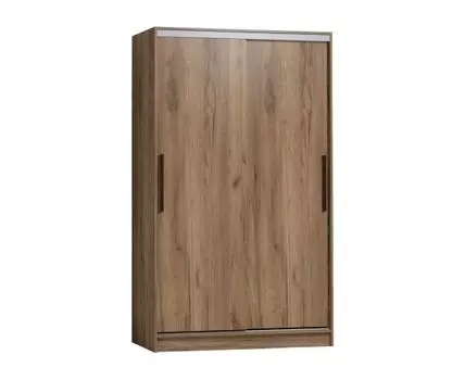 Шкаф-купе Страйк (211, 60 см, Прямые, Коричневое дерево, 120 см)