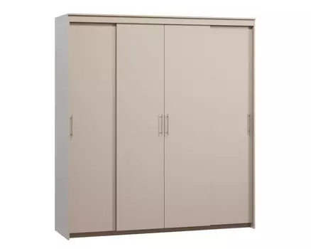 Шкаф-купе Тебар-4-200-220 Велюр без зеркал