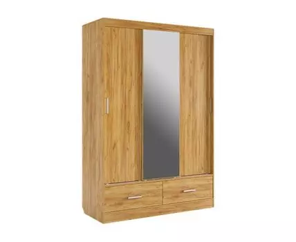 Шкаф-купе Виктория (220, 60 см, Прямые, Светлое дерево, 150 см)