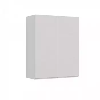 Шкаф Lemark VEON 60см подвесной, 2-х дверный, цвет корпуса, фасада: Белый глянец