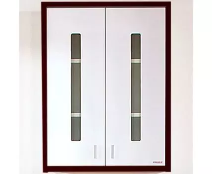 Шкаф навесной БАЛИ ПВХ венге / белый