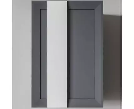 Шкаф навесной БЕРЛИН 60 Оникс серый