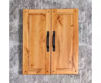 Шкаф навесной ЛОФТ 60 метрополитен грей