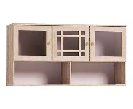 Шкаф навесной Шерлок (63.3, 40, Закрытые, Светлое дерево, 119.9)