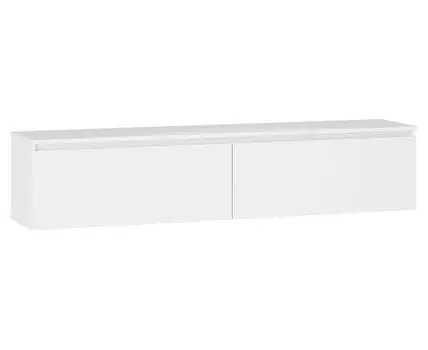 Шкаф навесной Симпл (34, 35,6, Закрытые, Белый, 160,4)