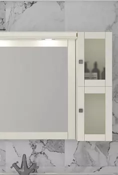 Шкаф OPADIRIS Мираж, слоновая кость, подвесной, универсальный