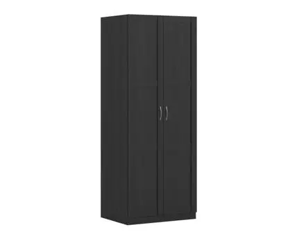 Шкаф ПЕГАС двухдверный с рамочным фасадом, цвет Дуб Венге