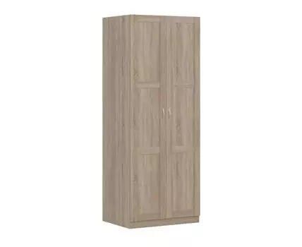 Шкаф ПЕГАС двухдверный с рамочным фасадом, цвет Дуб Сонома