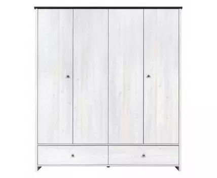 Шкаф платяной Порто SZF4D2S