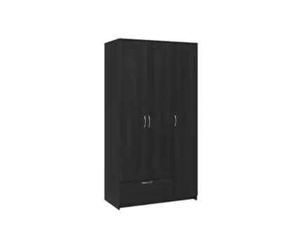 Шкаф СИРИУС трехдверный с одним выдвижным ящиком, цвет Дуб Венге