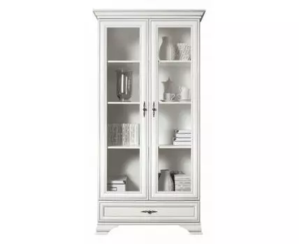 Шкаф-витрина Кентаки S132-REG2W1S