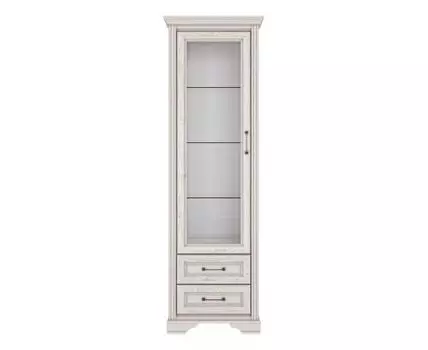 Шкаф-витрина Стилиус B169-REG1W2S