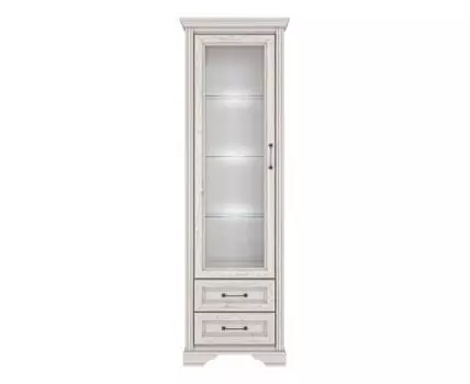 Шкаф-витрина Стилиус с подсветкой B169-REG1W2S