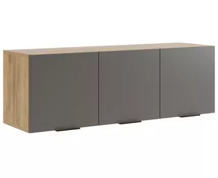 Шкафы Бери 120 дуб крафт золотой / графит