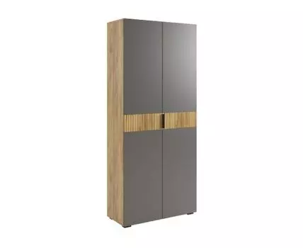 Шкафы Бери 80 дуб крафт золотой / графит