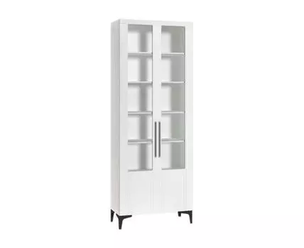 Шкафы двухдверная Вестра белый шагрень