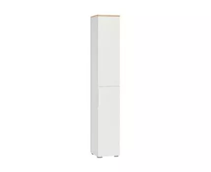 Шкафы Октава 13.228 белый PE шагрень / дуб золотой craft