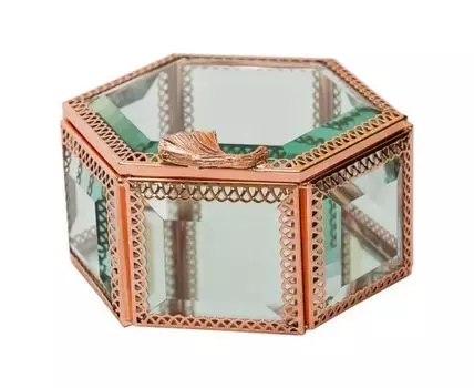 Шкатулка декоративная "Медея" (7, Золото, 12)