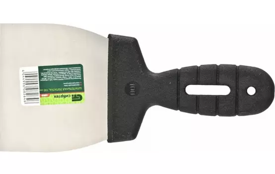 Шпатель 100 мм, пластмассовая ручка