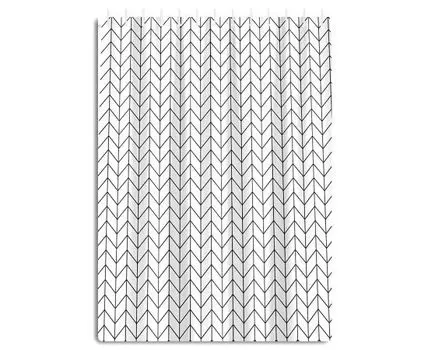 Штора для ванной Haiba HB75003, узор