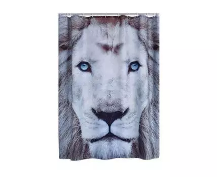 Штора для ванных комнат (Серый, 20)