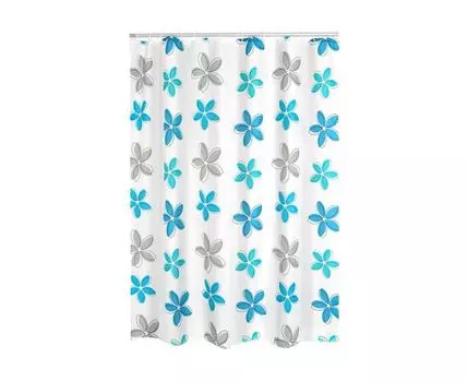 Штора Fleur синий (Голубой, 20)