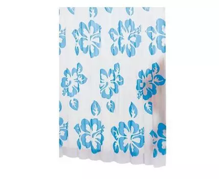 Штора Flowerpower (Голубой, 20)