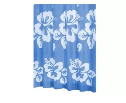 Штора Flowerpower (Синий, 20)