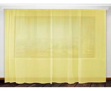 Шторы Глиссе (Классические, Желтый)