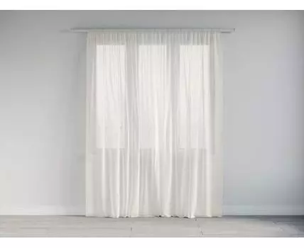 Шторы Вуаль 2 (Классические, Бежевый)