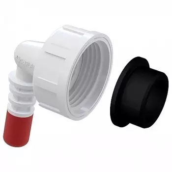 Штуцер для шланга с резьбой G1"/8-16, арт. P0049-ND