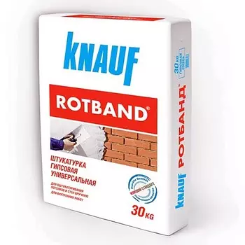Штукатурка гипсовая KNAUF РОТБАНД 30 кг