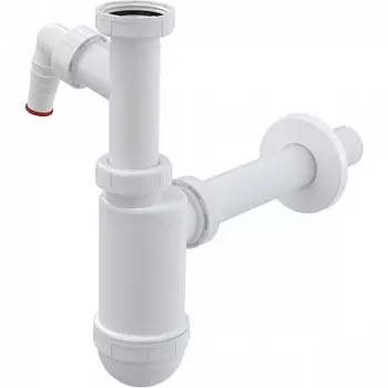 Сифон для умывальника 32 с подводкой и накидной гайкой 5/4", арт. A430P