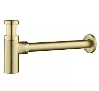Сифон Timo 958/17L для раковины золото матовое