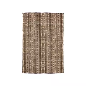Sinta Джутовый жаккардовый ковер коричневый 200 x 300 см