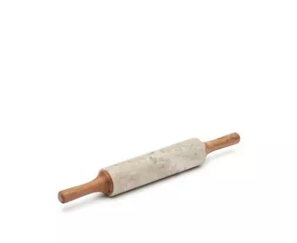 Скалка Marichie из бежевого мрамора