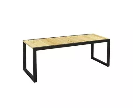 Скамейка №2 (бежевый, черный)