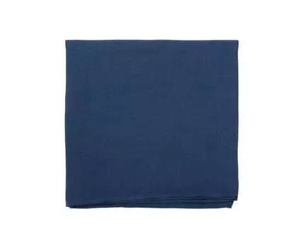 Скатерть из стираного льна синего цвета Essential (Синий, 170)