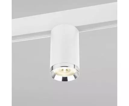 Slim Magnetic R06 Трековый светильник 10W 4200K Ringe (белый/серебро) 85506/01