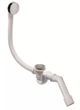 Слив-перелив WIRQUIN ELTON п/автомат, перелив L600 мм и труба на 45 град. (40-40/50)