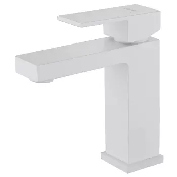 Смеситель ABBER Daheim AF8210W для раковины, белый матовый