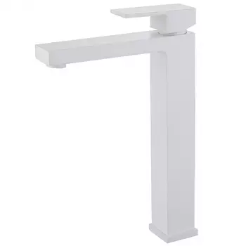 Смеситель ABBER Daheim AF8211W для раковины, белый матовый